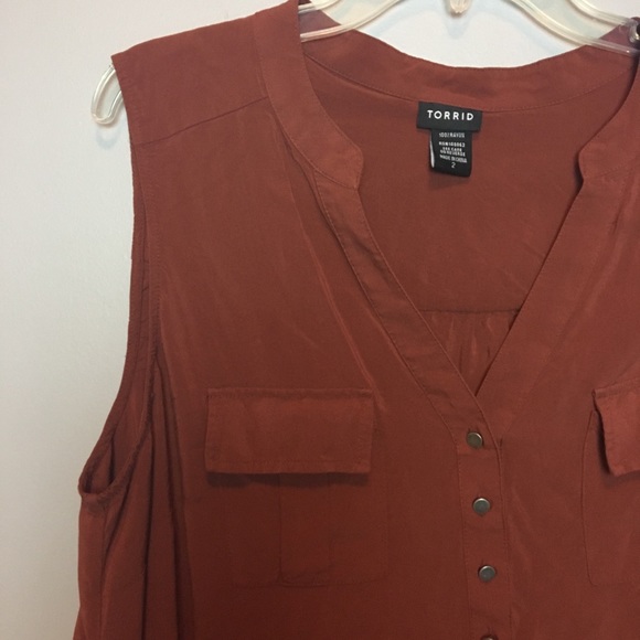 Torrid Rust Tank Top - Picture 2 of 4